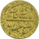 Gold Mohur Coin of Shahjahan of Daulatabad Mint.