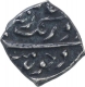 Silver one Eighth Rupee Coin of Aurangzeb of Burhanpur Mint.