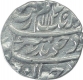 Silver One Rupee Coin of Aurangzeb Alamgir of Ajmer Dar ul Khair Mint. 