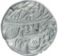 Silver One Rupee Coin of Aurangzeb Alamgir of Ajmer Dar ul Khair Mint. 