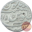 Silver One Rupee Coin of Aurangzeb of Bhakkar Mint.