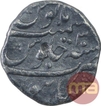 Silver One Rupee Coin of Aurangzeb of Saharanpur Mint.