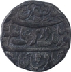 Silver One Rupee Coin of Aurangzeb Alamgir of Zafarabad Mint.