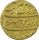 Gold Mohur Coin of Aurangzeb Alamgir of Shahjahanabad Dar ul Khilafa Mint.