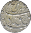 Silver One Rupee Coin of Farrukhsiyar of Kanbayat Mint.