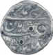 Silver One Rupee Coin of Muhammad Ibrahim of Shahjahanabad Dar ul Khilafa Mint.