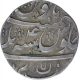 Silver One Rupee Coin of Ahmad Shah Bahadur of Bareli Mint.