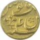 Gold Mohur Coin of Ahmad Shah Bahadur of Azimabad Mint.