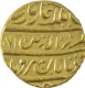 Gold Mohur Coin of Alamgir II of Shahjahanabad Dar ul Khilafa Mint.