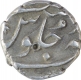 Silver Half Rupee Coin of Shah Jahan III of Surat Mint.