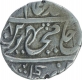 Silver Half Rupee Coin of Shah Alam II of Shahjahanabad Dar Ul Khilafa Mint.