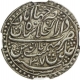 Silver Nazarana Rupee Coin of Shah Alam II of Shahjahanabad Mint.