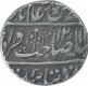 Silver One Rupee Coin of Shah Alam II of Muzaffargarh Mint. 