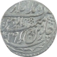 Silver One Rupee Coin of Bedar Bakht of Ahmadabad Mint.