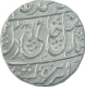 Silver One Rupee Coin of Bedar Bakht of Ahmadabad Mint.