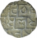 Silver Half Tanka Coin of Madanarayan of Cooch Behar.