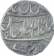 Silver One Rupee Coin of Ravishnagar Sagar Mint of Maratha Confederacy.