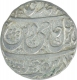 Silver One Rupee Coin of Nasrullanagar Mint of Rohilkhand Kingdom.