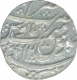 Silver One Rupee Coin of Nasrullanagar Mint of Rohilkhand Kingdom.