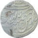 Silver One Rupee Coin of Mustafabad Mint of Rohilkhand Kingdom.