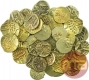 Gold Fanam Coins of Cochin State and Vijaynagar Kingdom.