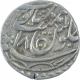 Silver One Rupee Coin of Asafabad Mint of Awadh State.