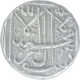 Silver One and Half Rupee Coin of Shah Jahan Begum of Bhopal State.