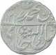 Silver One Rupee Coin of Daulat Rao of Gwalior Fort Mint of Gwalior State.