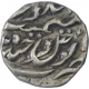 Silver One Sixteenth Rupee of Mir Mahbub Ali Khan of Farkhanda Bunyad Mint of Hyderabad State.