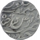 Silver Quarter Rupee Coin of Mir Mahbub Ali Khan of Haidarabad Farkhanda Bunyad Mint of Hyderabad State.