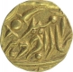 Gold Quarter Mohur Coin of Umaid Singh of Jodhpur State.  