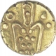 Gold Fanam Coin of Indo Dutch.