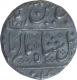 Silver One Rupee Coin of Arkat Mint India French.