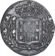 Rare Silver One Rupia Coin of Maria II of Goa of Indo Portuguese.