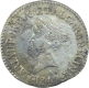 Silver One Rupia Coin of D Maria II of Goa of Indo Portuguese.