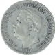 Silver Half Rupia Coin of Luiz I of Indo Portuguese.