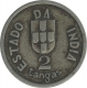 Cupro Nickel Two Tanga Coin of Indo Portuguese.