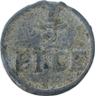 Tin Half Pice Coin of Bombay Presidency.