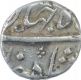 Silver Half Rupee Coin of Surat Mint of Bombay Presidency.