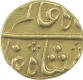 Gold Mohur Coin of Surat Mint of Bombay Presidency.