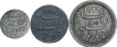 Silver Rupee Coins of Madras Presidency.