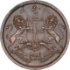 Copper One Twelfth Anna Coin of East India Company of Madras Mint of 1835.