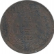 Copper One Twelfth Anna Coin of Victoria Empress of Calcutta Mint of 1882.