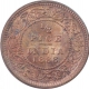 Copper Half Pice  Coin of Victoria Empress of Calcutta Mint of 1888.