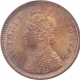 Copper Half Pice  Coin of Victoria Empress of Calcutta Mint of 1888.