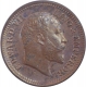 Copper Half Pice Coin of King Edward VII of Calcutta Mint of 1903.