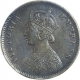 Copper Half Anna Coin of Victoria Empress of Calcutta Mint of 1877.