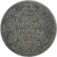 Silver Two Annas Coin of Victoria Empress of Calcutta Mint of 1880.