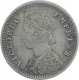 Silver Two Annas Coin of Victoria Empress of Bombay Mint of 1900.