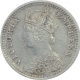 Silver Two Annas Coin of Victoria Empress of Bombay Mint of 1901.